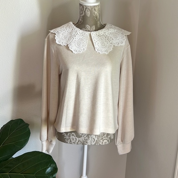 Chelsea & Violet Sweaters - Chelsea & Violet beautiful collared sweater